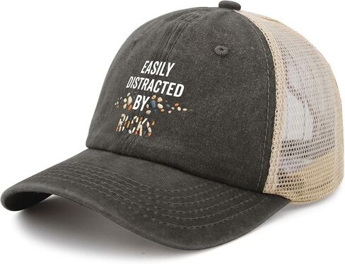 Easily Distracteds by Trains Funny Baseball Hats Cool Cap for Grandma in Saudi Arabia