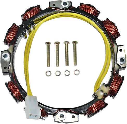 592830 Alternator Stator Fit for 10-16 Amp,Repacle 394890 393374 691185 696458 691064 S2546 S1742 SST18 X330 Z225 Z245 Z425 Z435 Z445 Z465 Lawn Mower with 394890 Electrical Voltage Regulator in Saudi Arabia