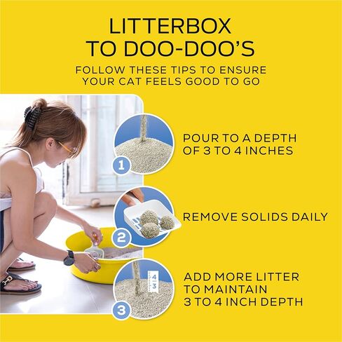 Purina Tidy Cats Low Dust, Multi Cat, Clumping Cat Litter Odor Control Formula, Lightweight Glade Clear Springs - 12 lb. Box in Kuwait