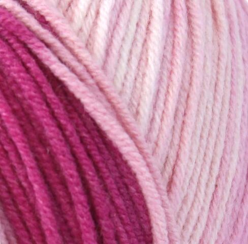 Cotton Jeans Yarn, 55% Cotton 45% Acrylic, Amigurumi Yarn, Soft Cotton Yarn for Crochet and Knitting, 1.76 Oz (50 Gr) / 180 Yards (165 Mt), (Claret Red) 1 in Kuwait
