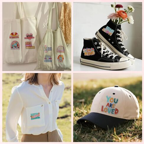 Baseball Glove Iron on Patches, Embroidered Baseball Iron on/Sew on Decorative Patches for Clothing, Pants, Backpacks, Hats, Jeans, DIY Accessories. in Kuwait