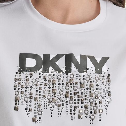 DKNY Women's Lounge Cotton Stretch Knit Top in Saudi Arabia
