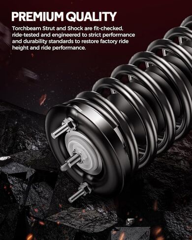 دعامات ممتص الصدمات الخلفية للسيارات من Torchbeam لـ Tahoe 01-06، Suburban 1500 00-06، Yukon 01-06، Yukon XL 1500 02-06 5.3L، Yukon XL 1500 00-01، Tahoe/Yukon 2000 4.8؛ 5.3 لتر 32348*2 in Kuwait