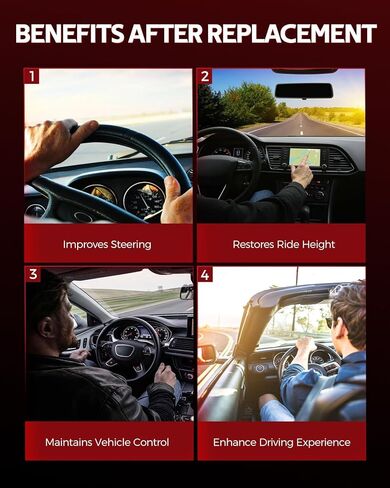 دعامات ممتص الصدمات الخلفية للسيارات من Torchbeam لـ Tahoe 01-06، Suburban 1500 00-06، Yukon 01-06، Yukon XL 1500 02-06 5.3L، Yukon XL 1500 00-01، Tahoe/Yukon 2000 4.8؛ 5.3 لتر 32348*2 in Kuwait