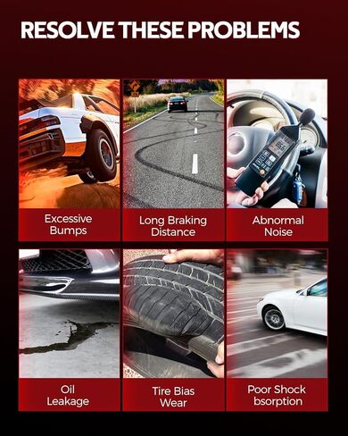 دعامات ممتص الصدمات الخلفية للسيارات من Torchbeam لـ Tahoe 01-06، Suburban 1500 00-06، Yukon 01-06، Yukon XL 1500 02-06 5.3L، Yukon XL 1500 00-01، Tahoe/Yukon 2000 4.8؛ 5.3 لتر 32348*2 in Kuwait