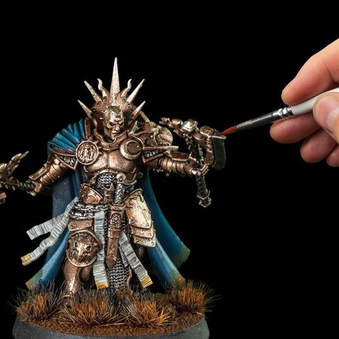 The Army Painter, Masterclass John Blanche Volume 1 Paint Set, 6 x Warpaints Fanatic Paints, 1 unique Speedpaint, 2 Washes, 1 Metallic, 1 Art Print & 1 Brush - Model Paint for Miniature Wargaming in Saudi Arabia