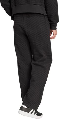 adidas Men's All Szn Waffle-Knit Loose Open Hem Pants in Saudi Arabia