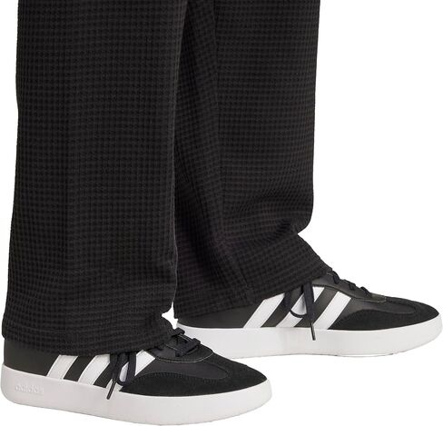adidas Men's All Szn Waffle-Knit Loose Open Hem Pants in Saudi Arabia