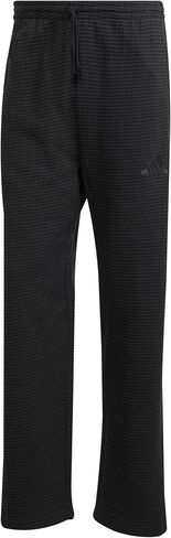 adidas Men's All Szn Waffle-Knit Loose Open Hem Pants in Saudi Arabia