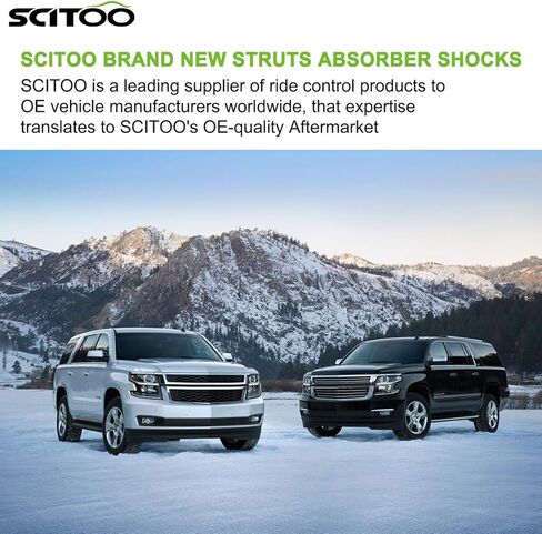 Rear shocks,SCITOO 2x Shocks Absorbers Fits For Dodge D50/Ram 50, For Mazda B2000/B2200/B2600, For Mitsubishi Mighty Max, For Nissan 720/D21/Frontier/Pickup, For Toyota Pickup Shocks Struts 344044 in Saudi Arabia