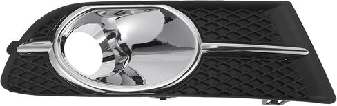 1 Pc Fog Light Grill for Buick Verano 2012-2017 Front Right Front Lower Bumper Fog Light Cover Inserts No.25887505 Black,Silver Tone ABS in Saudi Arabia