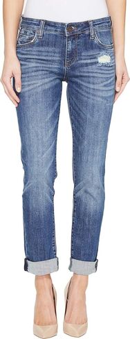 KUT from the Kloth™ Catherine Boyfriend Women’s Jeans – Blended Fabric – Mid Rise – Five Pocket Design Abelia 00 30.5 in Kuwait