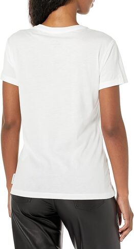 Armani Exchange Women's Pima Cotton Basic Fit Fit Tee in Saudi Arabia