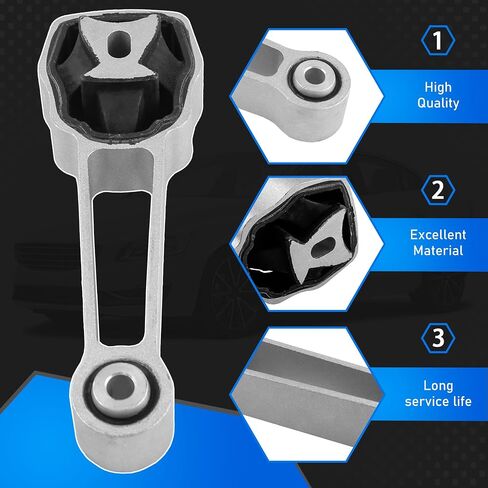 Engine Motor Mount Compatible with 2010-2016 Volvo XC60 S60 V60 2008-2015 Volvo XC70 V70 2007-2015 Volvo S80 Bracket Engine Torque Rod Heavy Duty Replaces 30680474 in Saudi Arabia