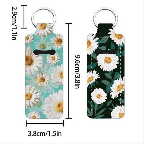 FreeBloss Chapstick Holder keychain keychain balm balm keychain with pattern1 in Saudi Arabia