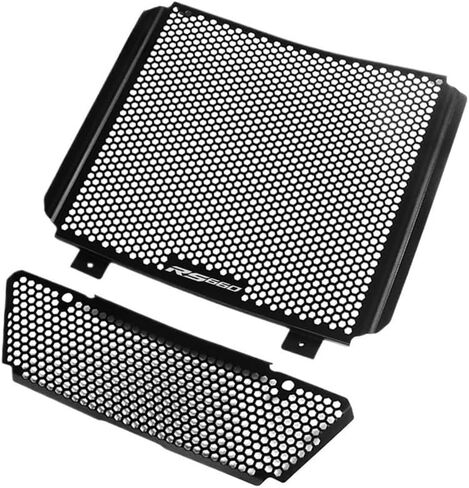 Motorcycle Cover Protector for Aprilia RS660 TUONO660 2022 2023 Motorcycle Aluminum Radiator Guard Grille Protector Oil Cooler Cover RS/Tuono 660 2021 in Saudi Arabia