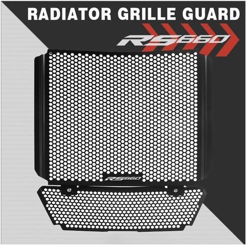 Motorcycle Cover Protector for Aprilia RS660 TUONO660 2022 2023 Motorcycle Aluminum Radiator Guard Grille Protector Oil Cooler Cover RS/Tuono 660 2021 in Saudi Arabia