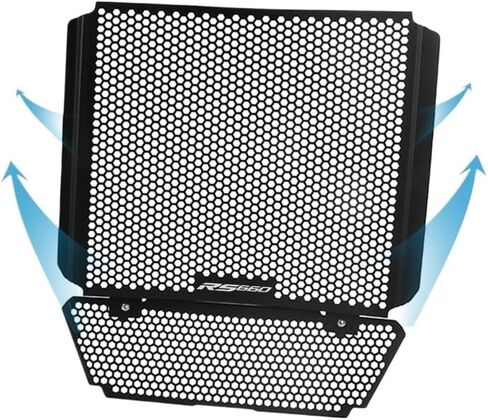 Motorcycle Cover Protector for Aprilia RS660 TUONO660 2022 2023 Motorcycle Aluminum Radiator Guard Grille Protector Oil Cooler Cover RS/Tuono 660 2021 in Saudi Arabia