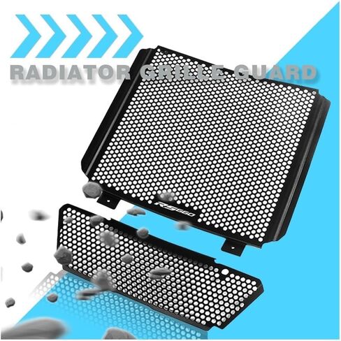 Motorcycle Cover Protector for Aprilia RS660 TUONO660 2022 2023 Motorcycle Aluminum Radiator Guard Grille Protector Oil Cooler Cover RS/Tuono 660 2021 in Saudi Arabia