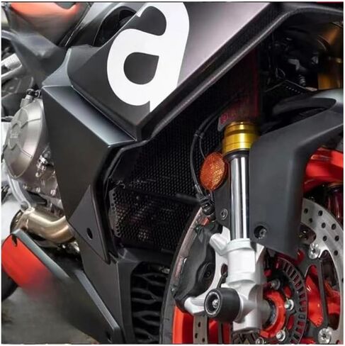 Motorcycle Cover Protector for Aprilia RS660 TUONO660 2022 2023 Motorcycle Aluminum Radiator Guard Grille Protector Oil Cooler Cover RS/Tuono 660 2021 in Saudi Arabia