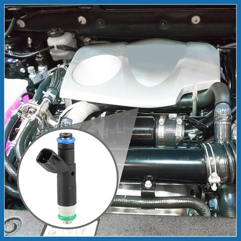 Fuel Injector - Car Inner Engnie Fuel Injectors - for Ford F-150 2004-2008 Metal Black - 1 Pc Item Replacement in Saudi Arabia