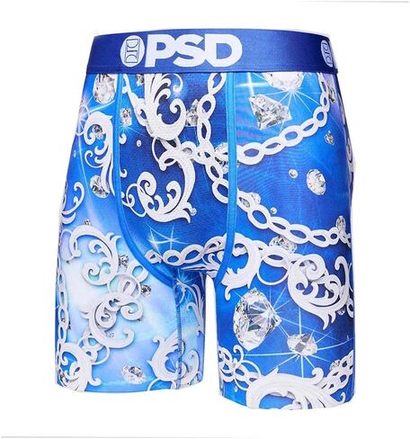 ملخصات ملاكم Blu Sterling Psd Men Men ، Blue ، XL in Saudi Arabia