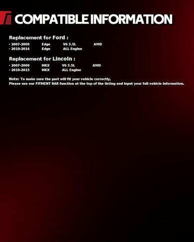 Torchbeam 320mm منصات الفرامل الأمامية ومجموعة الدوارات متوافقة مع Ford 2010-2014 Edge ، Lincoln 2010-2015 MKX ، Ford 2007-2009 Edge 3.5L ، Lincoln 2007-2009 MKX 3.5L-OE BRAKE KIT in Saudi Arabia