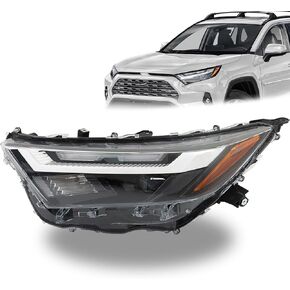 munirater Headlight Assembly Replacement for 2023 RAV4 Headlamp with Halogen Turn Signal Light Left Driver Side 811500R350 in Saudi Arabia