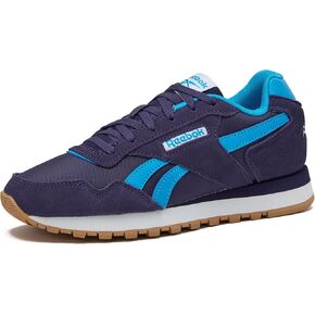 Reebok Glide Sneakers for Women - Black or White Tennis Shoes Size 5 to 11, Movement Purple/Movement Purple/Future Cyan, 8.5 in Kuwait