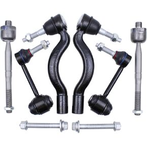 NewYall 6pcs Front Stabilizer Sway Bar End Link and Inner Outer Tie Rod Set for Dodge Durango Jeep Grand Cherokee 2016-2024 in Saudi Arabia