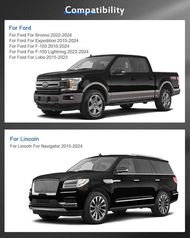 ECCPP 6x135 إلى 6x135 فواصل العجلات hubcentric 1 بوصة 6 ملاءمة Ford لـ F-150 Lightning 2022-2024 for Ford for LOBO 2015-2023 لـ Lincoln for Navigator 2015-2024-4pcs in Saudi Arabia