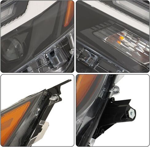 munirater Headlight Assembly Replacement for 2023 RAV4 Headlamp with Halogen Turn Signal Light Left Driver Side 811500R350 in Saudi Arabia