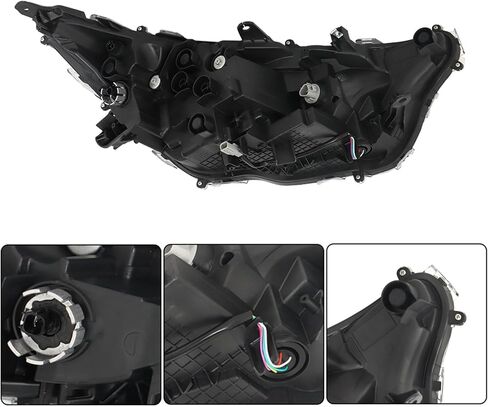 munirater Headlight Assembly Replacement for 2023 RAV4 Headlamp with Halogen Turn Signal Light Left Driver Side 811500R350 in Saudi Arabia