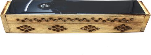 الروح العصي المصنوعة يدويًا مصنوعة من الحرق الخشبي الحارق مع التخزين ، ويشمل Got Away Evil Seense Sticks (أشعة الشمس والقمر الوردي) in Kuwait