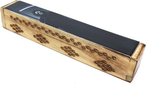 الروح العصي المصنوعة يدويًا مصنوعة من الحرق الخشبي الحارق مع التخزين ، ويشمل Got Away Evil Seense Sticks (أشعة الشمس والقمر الوردي) in Kuwait