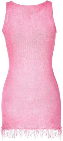 OCUH Maxi Dress Sleeveless Sundress Sequin Dress Starfish Bodycon Long Dresses Beach Vacation Clothes for Women in Kuwait