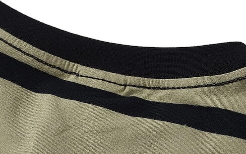 emo short sweve terts terts to women men crewneck coll block stripe tops grunge goblincore clotions goblincore in Kuwait