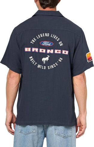 Lucky Brand Men's Ford Mechanic Short Sleeve Shirt in Saudi Arabia