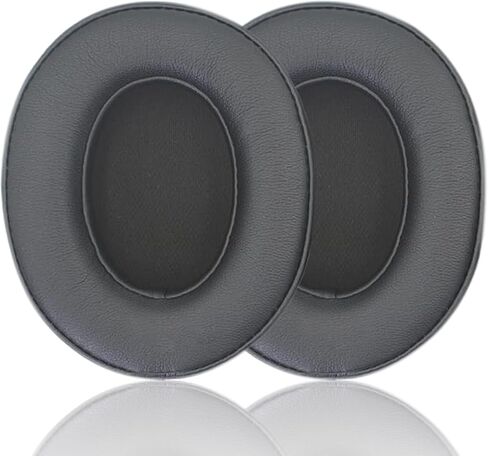منصات الأذن البديلة المتوافقة مع Beats by Dr.Dre Studio 2.0 B0500 B0501 /Studio 3.0 سماعات اللاسلكية السلكية ، وسادات الأذن البديلة AKKIV مصنوعة من جلد البروتين ورغوة الذاكرة (بنية) in Kuwait
