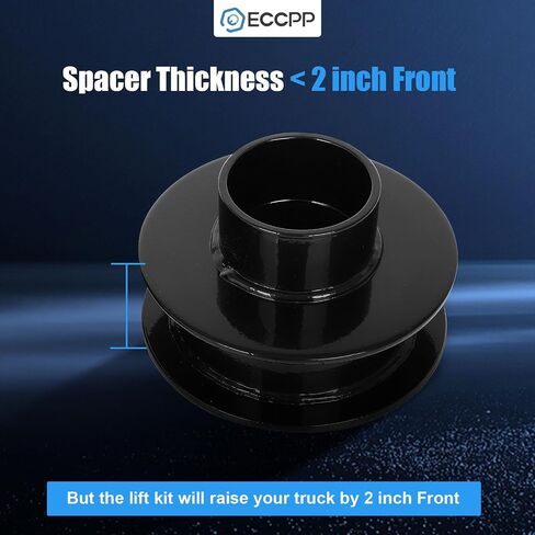 ECCPP 2" Front Leveling Kit 2005-2024 for Ford for F250 / for F350 Super Duty Coil Spring Lift Spacers 4WD in Saudi Arabia
