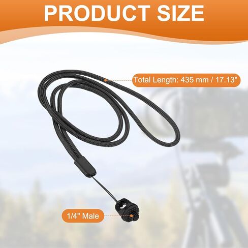 PATIKIL Camera Wrist Strap Lanyard, Camera Hand Wristband Straps with 1/4" Screw for Action Cameras 360 Selfie Stick, Blue in Saudi Arabia