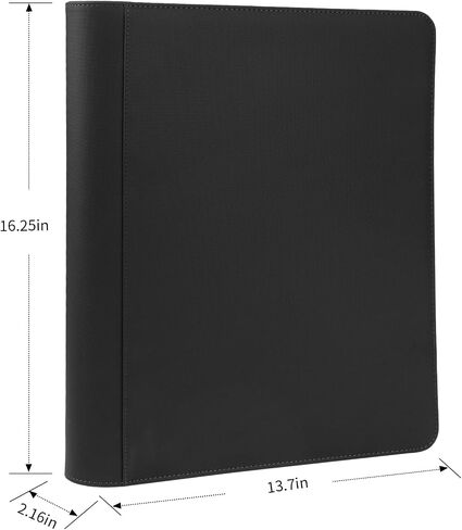 Toploader Binder ، يحتوي على 288 من Toploaders ، 9 جيب من محمل الجيب مع الأكمام ل 3 × 4 '' Toploaders ، رابط تخزين لوادر أعلى من الجيب ، رابط بطاقة التداول - الكربون الأسود in Kuwait