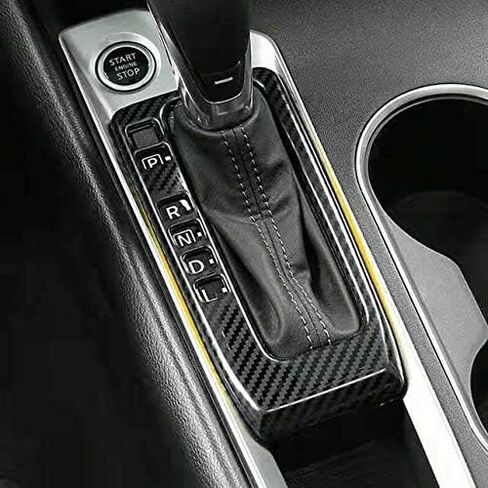 Winiory ل Nissan Altima 2019 2020 2021 الترس الداخلي Shift Knob Center Center Cover Cover Cover Cover 1PCS in Saudi Arabia
