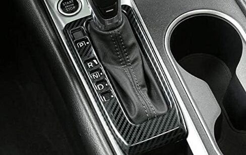 Winiory ل Nissan Altima 2019 2020 2021 الترس الداخلي Shift Knob Center Center Cover Cover Cover Cover 1PCS in Saudi Arabia