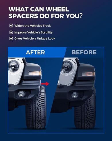 Kax 6x135 Slip-on Wheel Spacers ، مزور 1/4 بوصة مرور العجلة مرن مع 87.1 مم يتحمل ، ملاءمة ل in Saudi Arabia