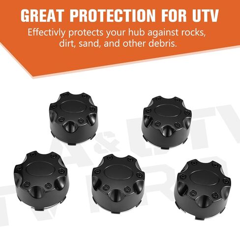 A & UTV PRO Wheel Center Hub Cap for Polaris Ranger RZR ACE General, Tire Wheel Hub Dust Rim Cap Covers Accessories, Replace OEM #1521509-521, 5PCS in Saudi Arabia
