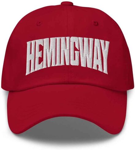 Hemingway Baseball Cap Hemingway Dad Hat South Carolina SC Hat Embroidered Souvenir in Saudi Arabia