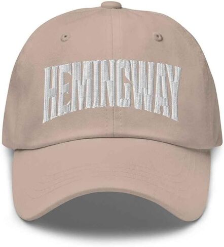Hemingway Baseball Cap Hemingway Dad Hat South Carolina SC Hat Embroidered Souvenir in Saudi Arabia
