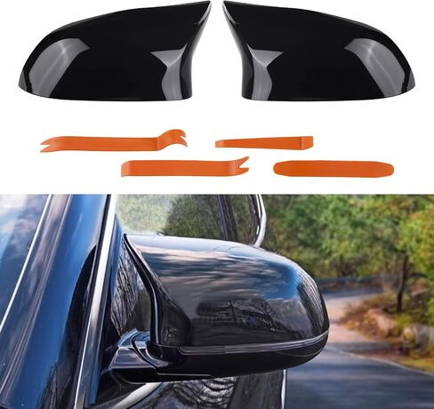 استبدال jdmon للباب الخلفي غطاء مرآة غطاء BMW X3 F25 X4 F26 X5 F15 X6 F16 2014 2015 2015 2017 2018 CAPE SIDE CAP in Saudi Arabia