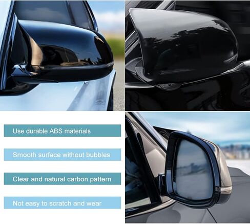 استبدال jdmon للباب الخلفي غطاء مرآة غطاء BMW X3 F25 X4 F26 X5 F15 X6 F16 2014 2015 2015 2017 2018 CAPE SIDE CAP in Saudi Arabia